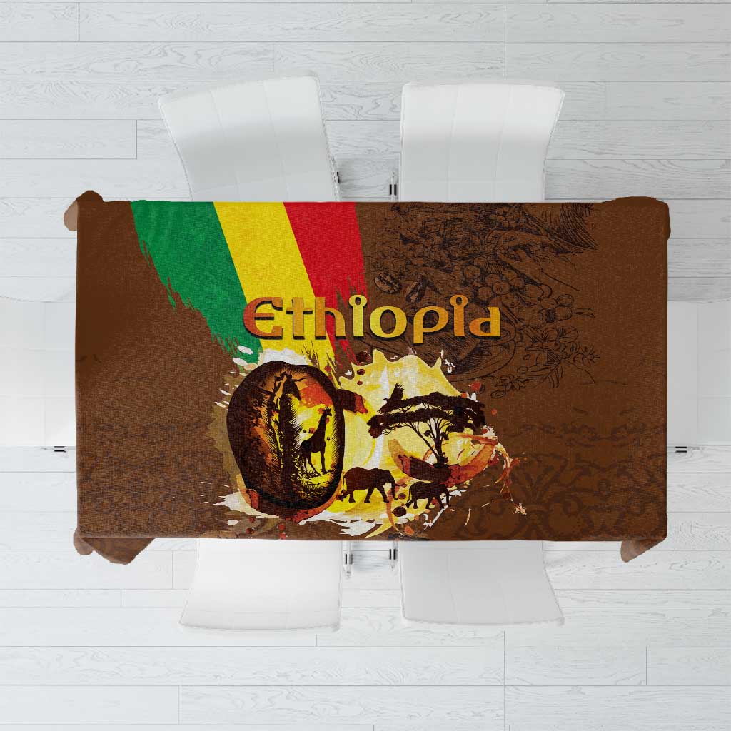 Ethiopia's Pride - Coffee Culture Tablecloth