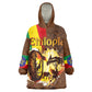 Ethiopia's Pride - Coffee Culture Wearable Blanket Hoodie