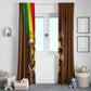 Ethiopia's Pride - Coffee Culture Window Curtain