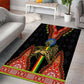 Ethiopia Lion of Judah and The Star Seal Area Rug Dashiki Style