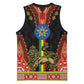 Ethiopia Lion of Judah and The Star Seal Basketball Jersey Dashiki Style - African Pride