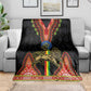 Ethiopia Lion of Judah and The Star Seal Blanket Dashiki Style