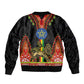 Ethiopia Lion of Judah and The Star Seal Bomber Jacket Dashiki Style