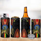 Ethiopia Lion of Judah and The Star Seal 4 in 1 Can Cooler Tumbler Dashiki Style