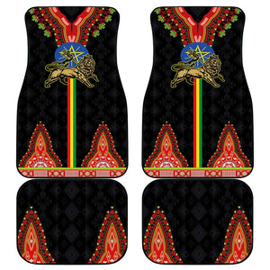Ethiopia Lion of Judah and The Star Seal Car Mats Dashiki Style