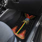 Ethiopia Lion of Judah and The Star Seal Car Mats Dashiki Style
