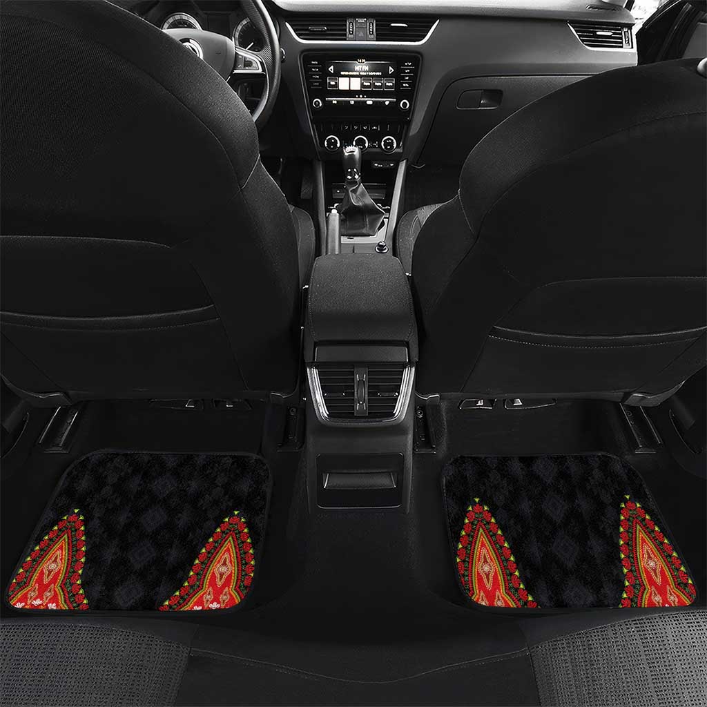 Ethiopia Lion of Judah and The Star Seal Car Mats Dashiki Style