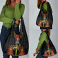 Ethiopia Lion of Judah and The Star Seal Grocery Bag Dashiki Style