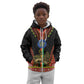 Ethiopia Lion of Judah and The Star Seal Kid Hoodie Dashiki Style