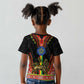 Ethiopia Lion of Judah and The Star Seal Kid T shirt Dashiki Style
