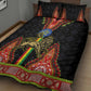 Ethiopia Lion of Judah and The Star Seal Quilt Bed Set Dashiki Style