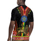 Ethiopia Lion of Judah and The Star Seal Rugby Jersey Dashiki Style