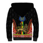 Ethiopia Lion of Judah and The Star Seal Sherpa Hoodie Dashiki Style