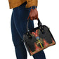 Ethiopia Lion of Judah and The Star Seal Shoulder Handbag Dashiki Style