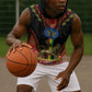 Ethiopia Lion of Judah and The Star Seal Sleeveless Hoodie Dashiki Style - African Pride