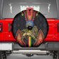 Ethiopia Lion of Judah and The Star Seal Spare Tire Cover Dashiki Style
