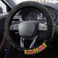 Ethiopia Lion of Judah and The Star Seal Steering Wheel Cover Dashiki Style