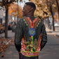 Ethiopia Lion of Judah and The Star Seal Sweatshirt Dashiki Style