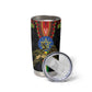 Ethiopia Lion of Judah and The Star Seal Tumbler Cup Dashiki Style