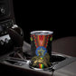 Ethiopia Lion of Judah and The Star Seal Tumbler Cup Dashiki Style