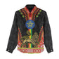 Ethiopia Lion of Judah and The Star Seal Women Casual Shirt Dashiki Style LT03