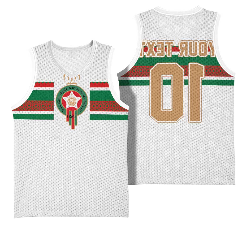 Custom Moroccan Football Basketball Jersey The Hunt of Atlas Lions - African Pride