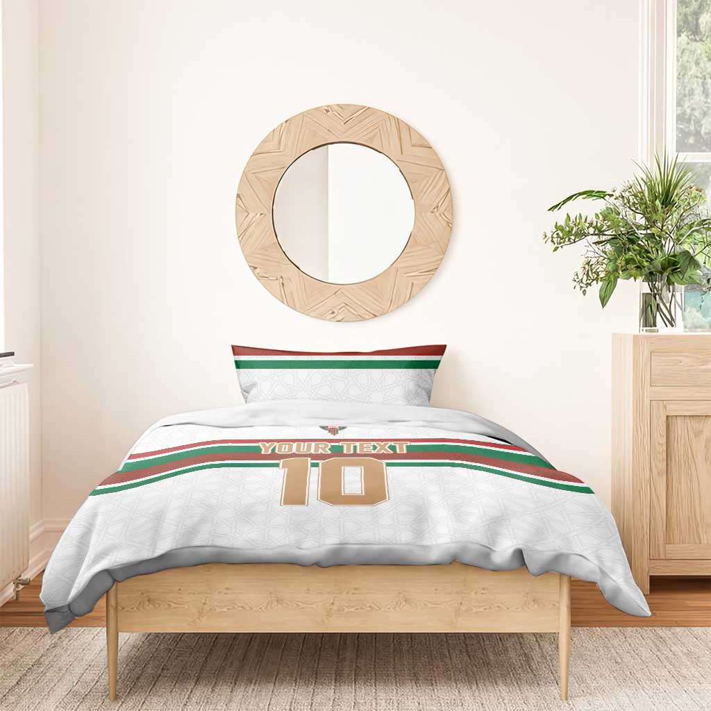 Custom Moroccan Football Bedding Set The Hunt of Atlas Lions