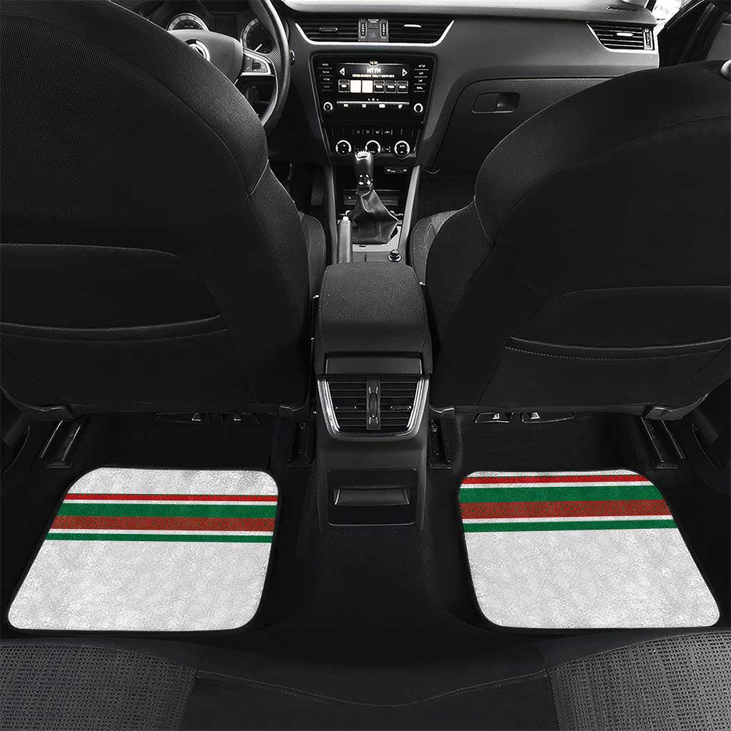 Custom Moroccan Football Car Mats The Hunt of Atlas Lions