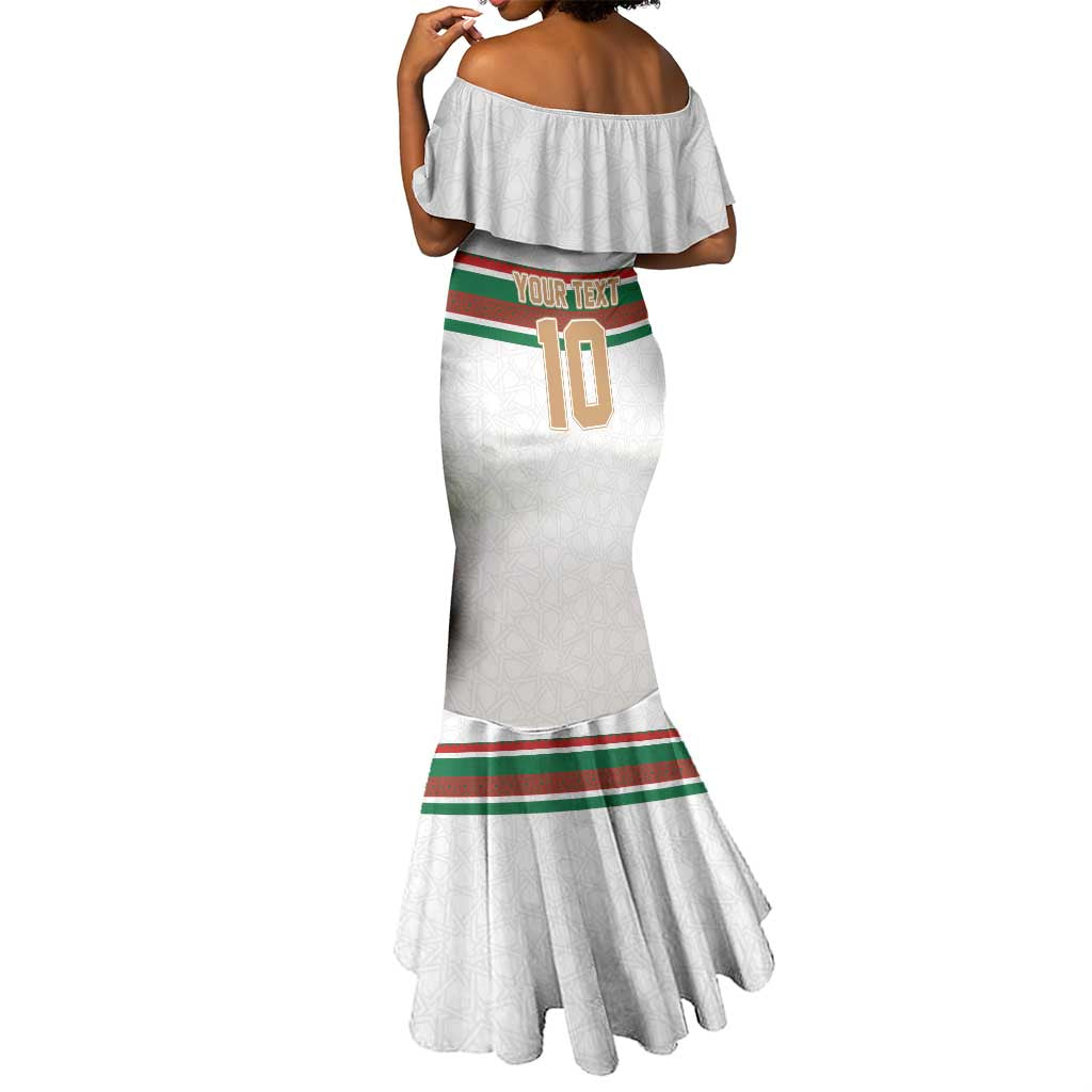 Custom Moroccan Football Mermaid Dress The Hunt of Atlas Lions