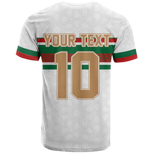 Custom Moroccan Football T shirt The Hunt of Atlas Lions