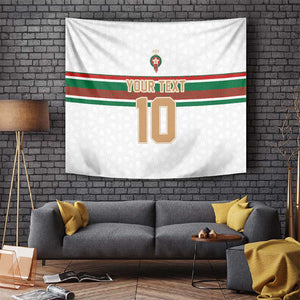 Custom Moroccan Football Tapestry The Hunt of Atlas Lions