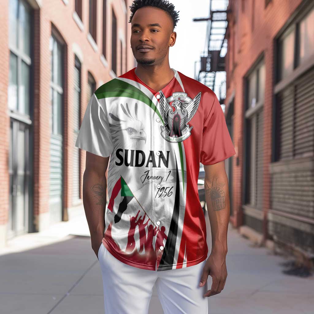 Happy Independence of Sudan Baseball Jersey Soldiers Fight for Homeland - Victory is ours