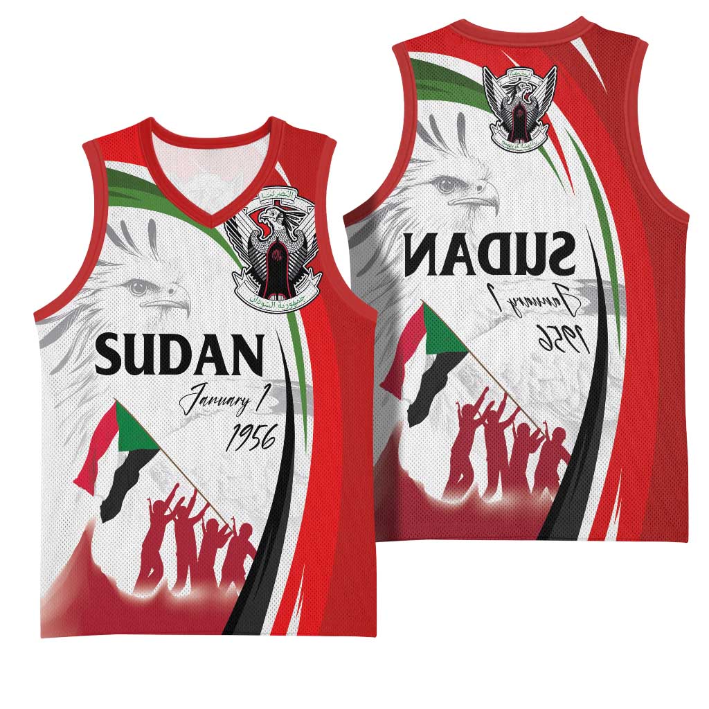 Happy Independence of Sudan Basketball Jersey Soldiers Fight for Homeland - Victory is ours - African Pride
