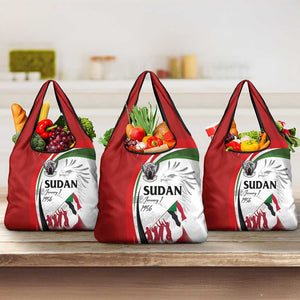 Happy Independence of Sudan Grocery Bag Soldiers Fight for Homeland - Victory is ours