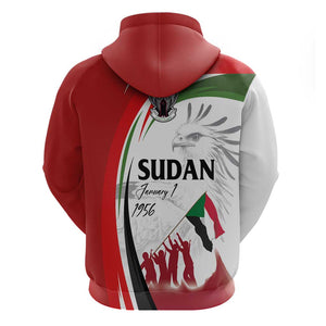 Happy Independence of Sudan Hoodie Soldiers Fight for Homeland - Victory is ours