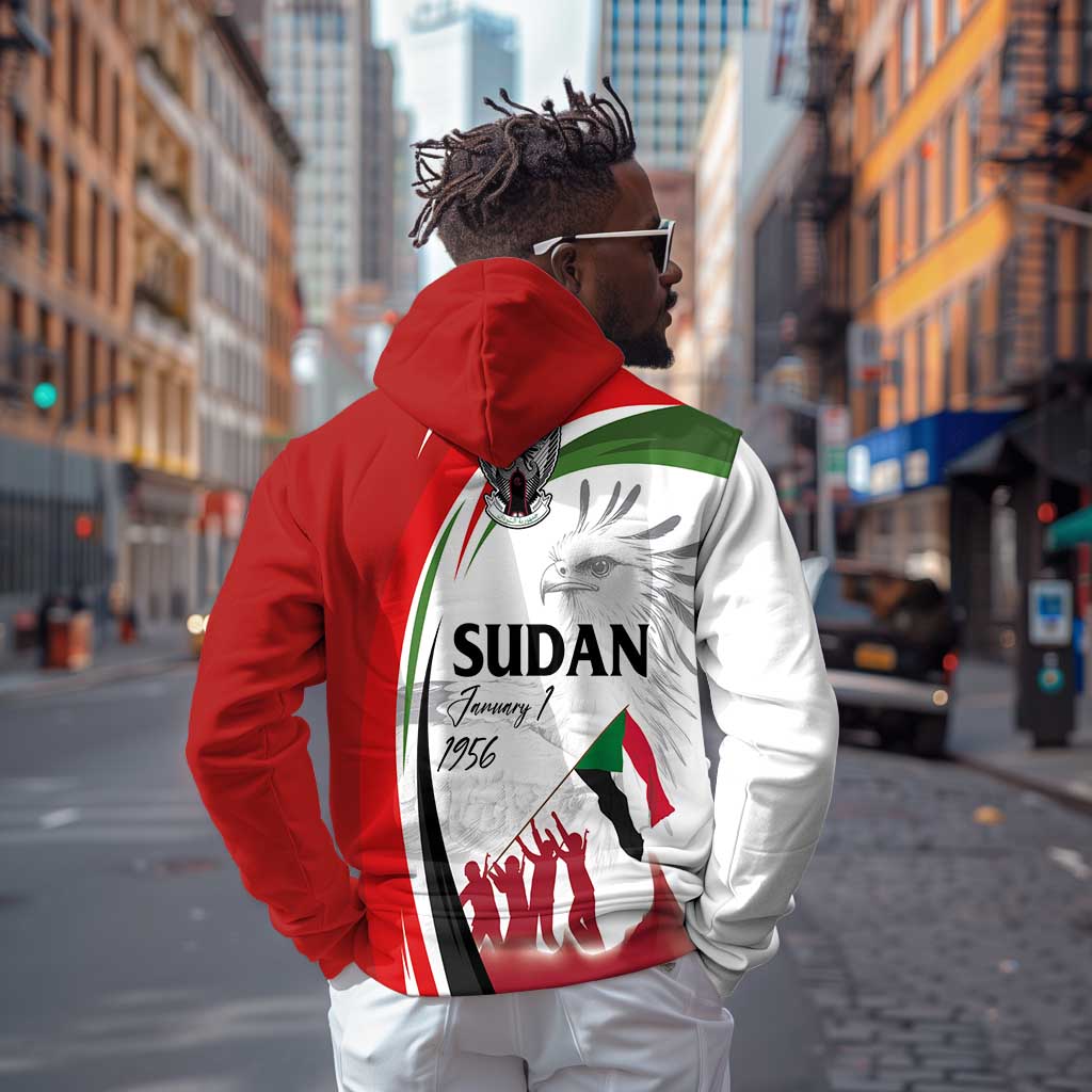 Happy Independence of Sudan Hoodie Soldiers Fight for Homeland - Victory is ours