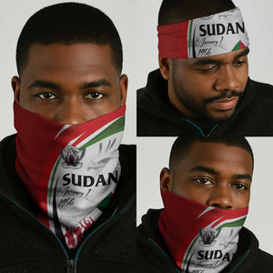 Happy Independence of Sudan Neck Gaiter Soldiers Fight for Homeland - Victory is ours LT03