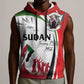 Happy Independence of Sudan Sleeveless Hoodie Soldiers Fight for Homeland - Victory is ours - African Pride