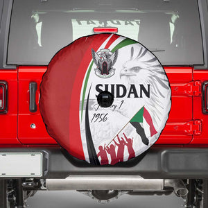 Happy Independence of Sudan Spare Tire Cover Soldiers Fight for Homeland - Victory is ours