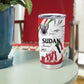 Happy Independence of Sudan Tumbler Cup Soldiers Fight for Homeland - Victory is ours