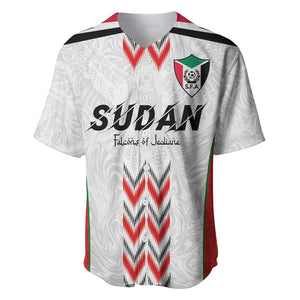 Custom Sudan Football Baseball Jersey Wings of Victory - Go Falcons of Jediane