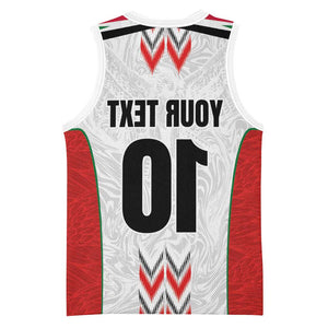Custom Sudan Football Basketball Jersey Wings of Victory - Go Falcons of Jediane - African Pride