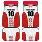 Custom Sudan Football Car Mats Wings of Victory - Go Falcons of Jediane