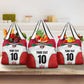 Custom Sudan Football Grocery Bag Wings of Victory - Go Falcons of Jediane
