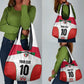 Custom Sudan Football Grocery Bag Wings of Victory - Go Falcons of Jediane