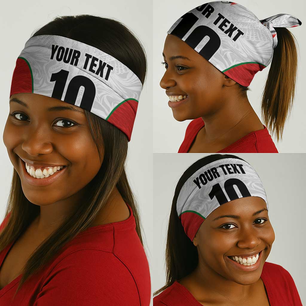 Custom Sudan Football Neck Gaiter Wings of Victory - Go Falcons of Jediane LT03
