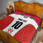 Custom Sudan Football Quilt Wings of Victory - Go Falcons of Jediane