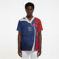 Haiti Football Custom Scrub Top Abstract Graphic Style Patriotic