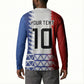 Haiti Football Custom Button Sweatshirt Tribal African Abstract Graphic