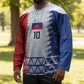 Haiti Football Custom Hockey Jersey Tribal African Abstract Graphic